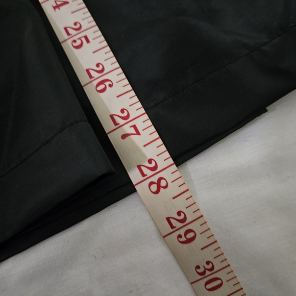 💝 2/$15 or 3/$20  Worthington Black Pleated Tafetta Skirt - Picture 7 of 8